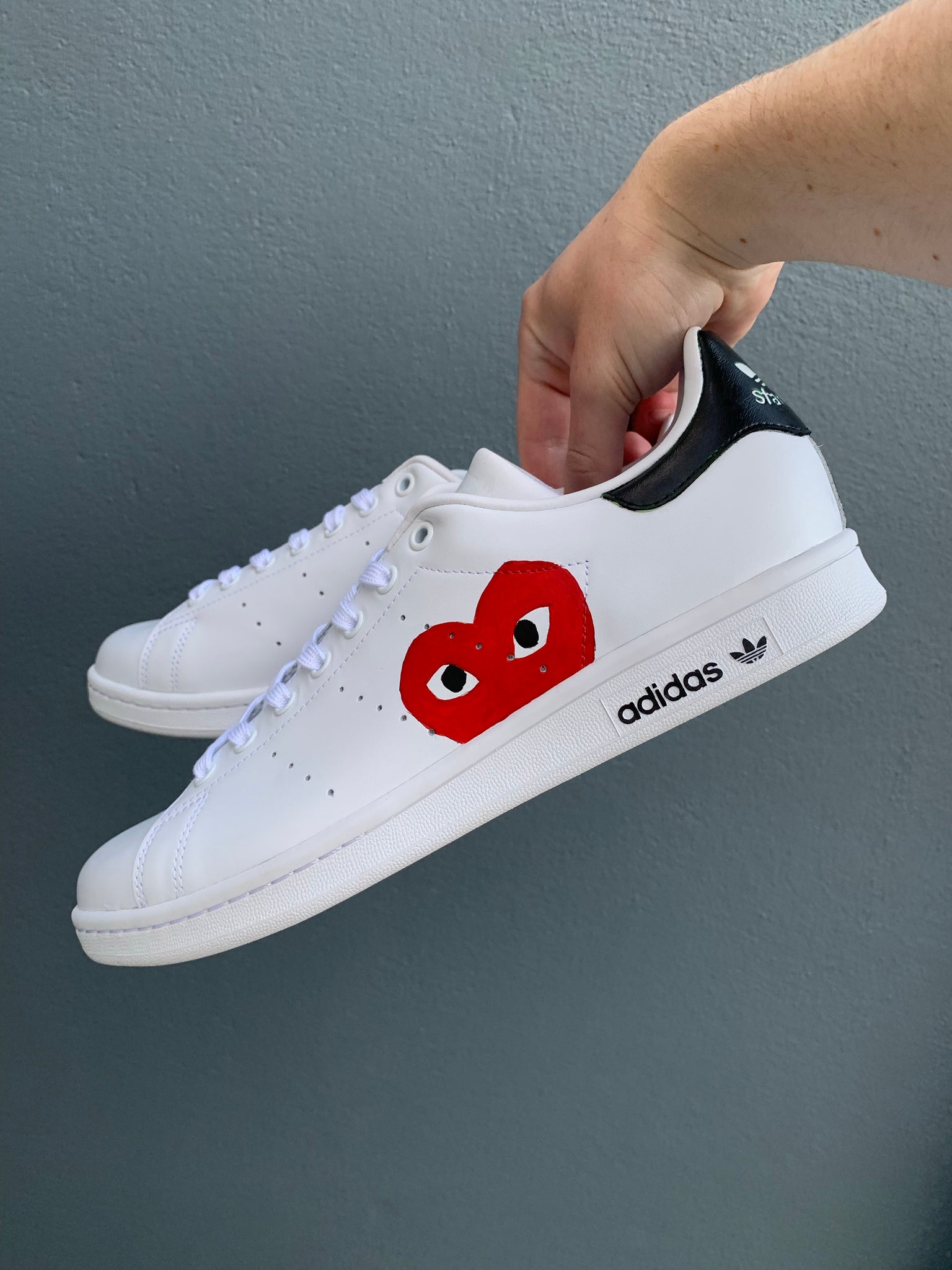 cdg x stan smith