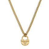 Aspen Padlock Necklace – Bungalow 123