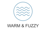 Oceanness warm and fuzzy material icon