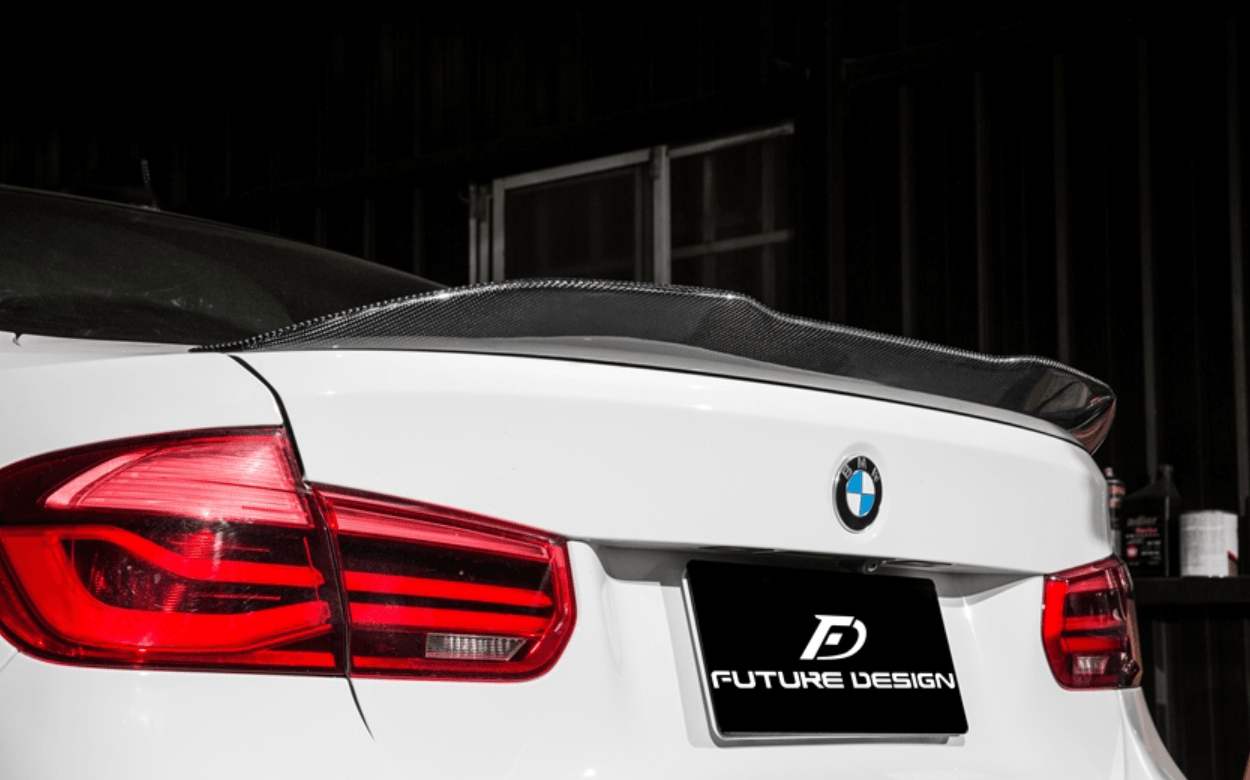 Future Design Carbon PSM Carbon Fiber for Rear Spoiler BMW F80 F30 F32 F82 F33 F83 F36