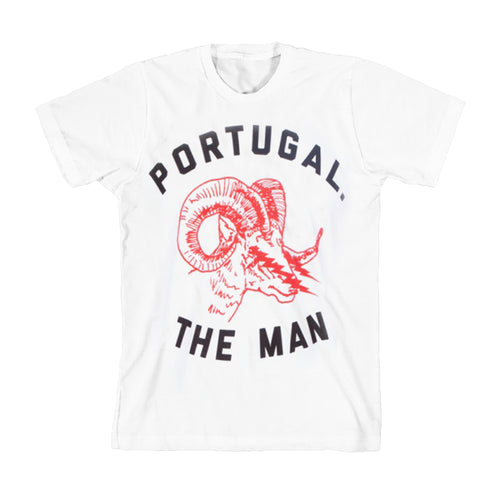 Portugal. The Man Ram White T-Shirt Men's Small American Rock Band