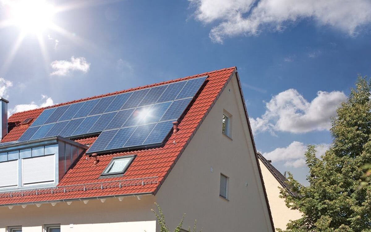 Solar install on tile roof