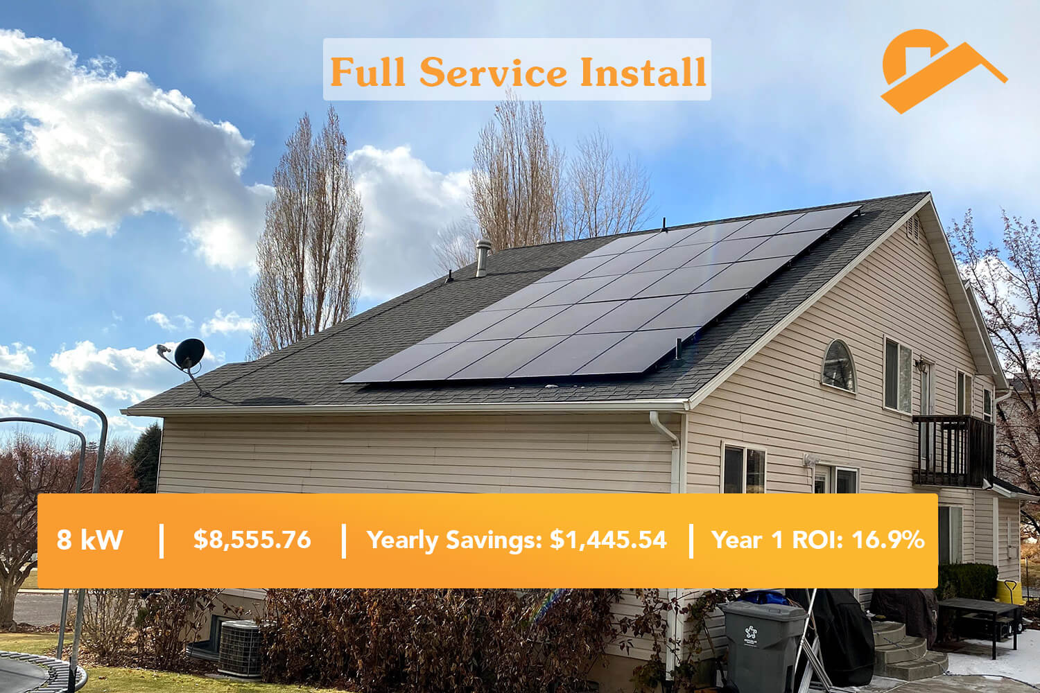 Full-service solar install case study