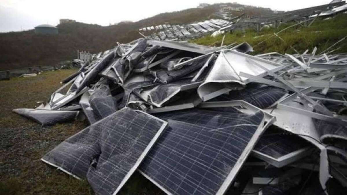 Difficulties of Recycling Solar Panels