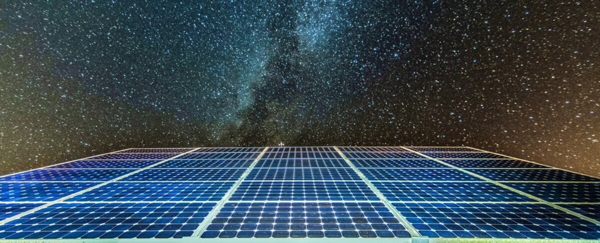 Solar Power Production at Night