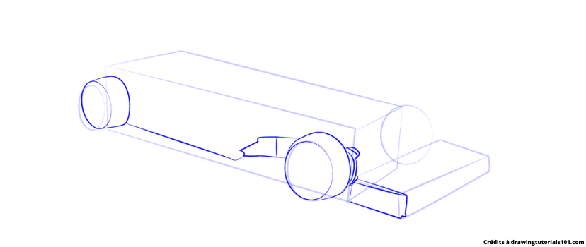 comment dessiner une formule 1 deuxième étape