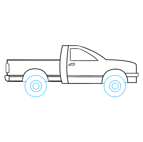 dessin de camion