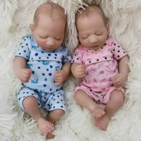 black reborn baby dolls twins