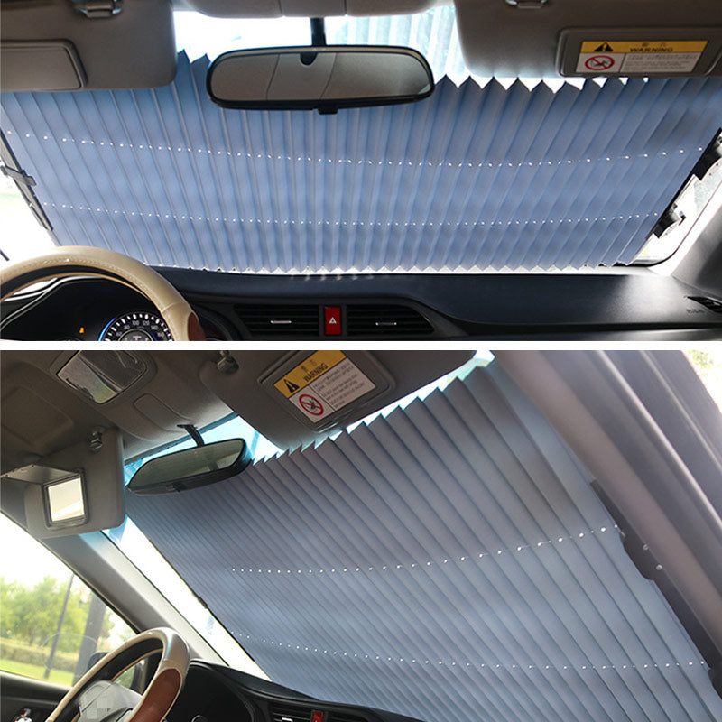 car dashboard sun shade