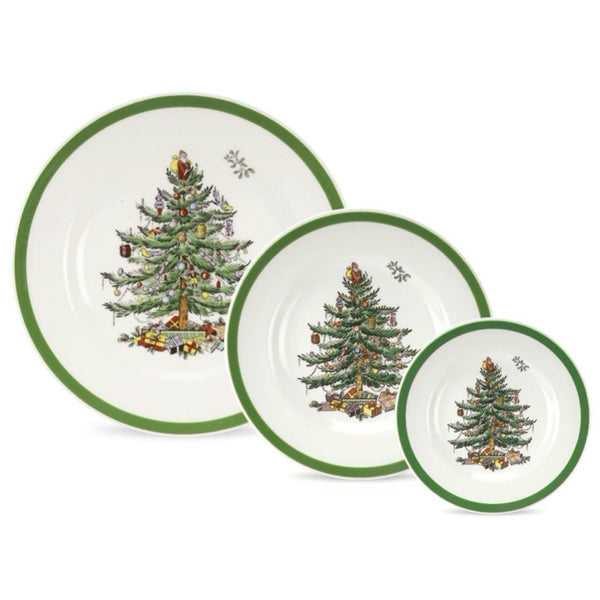 保障できる】 shoppinglife特別価格Spode Christmas Tree Collection 16-Piece Dinnerware  Set Service for Dinner and Salad Plates, Coffee Mugs, Cereal Bowls Holida 並行輸入