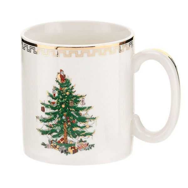 保障できる】 shoppinglife特別価格Spode Christmas Tree Collection 16-Piece Dinnerware  Set Service for Dinner and Salad Plates, Coffee Mugs, Cereal Bowls Holida 並行輸入