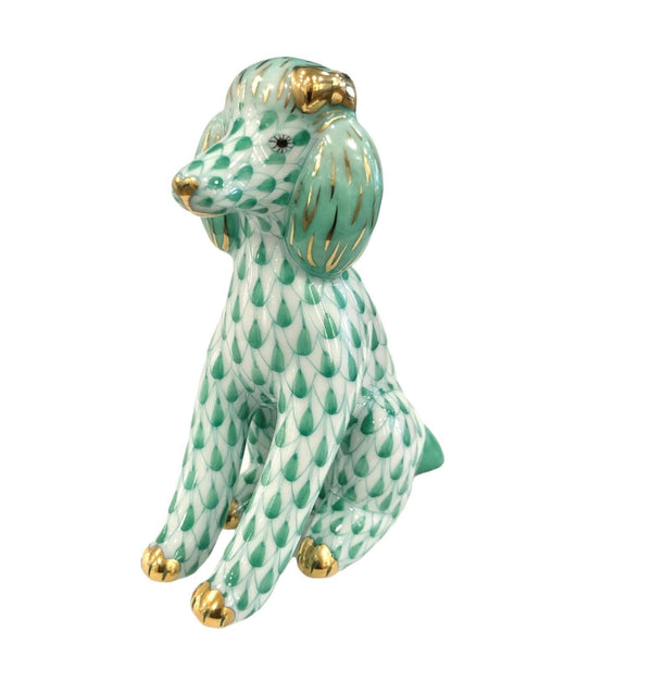 Bunny with Butterfly on Nose Figurines - Fishnet Color - Herend