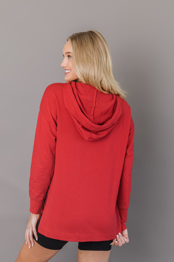 Long-Length Side Vent Hoodie