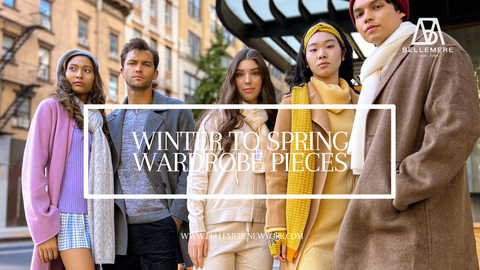 winter to spring fashion pieces