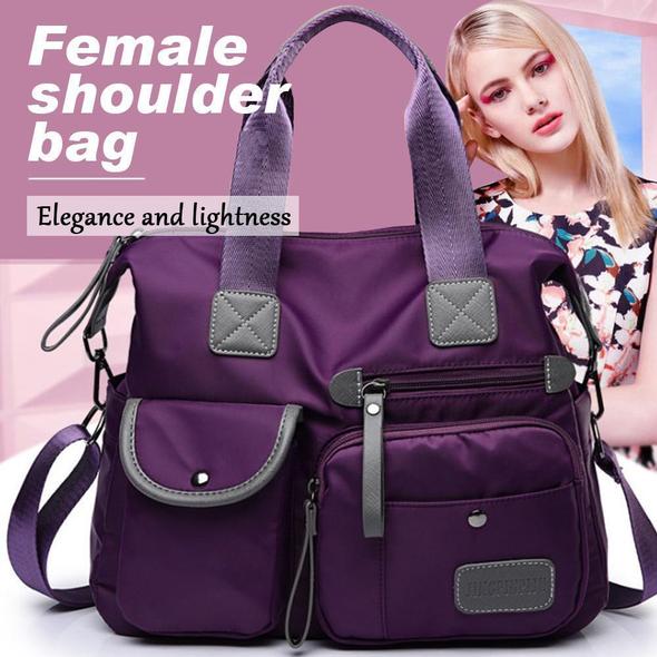 portable travel shoulder bag for women