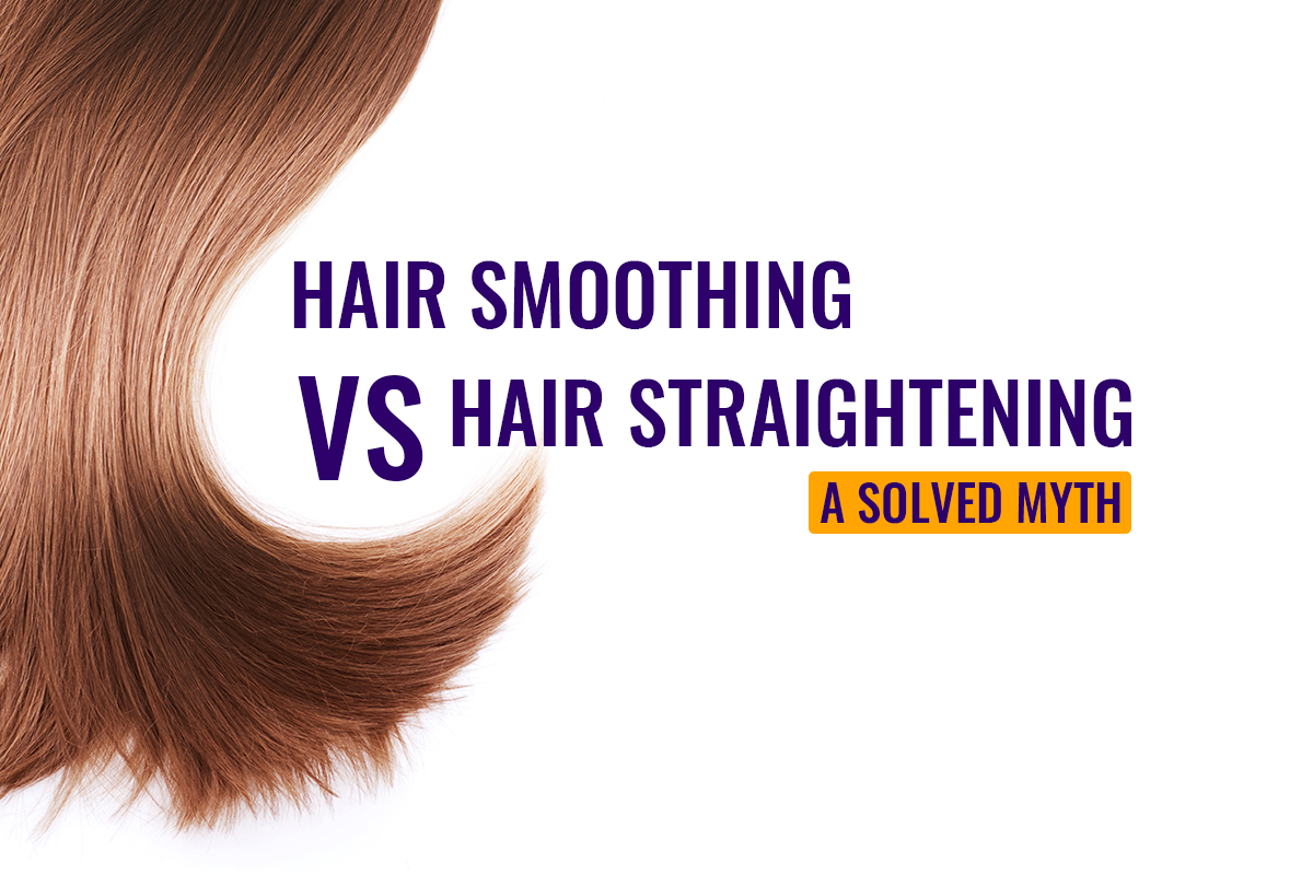 HAIR SMOOTHENING OR HAIR STRAIGHTENING WHICH IS BETTER  Vioz Unisex Salon