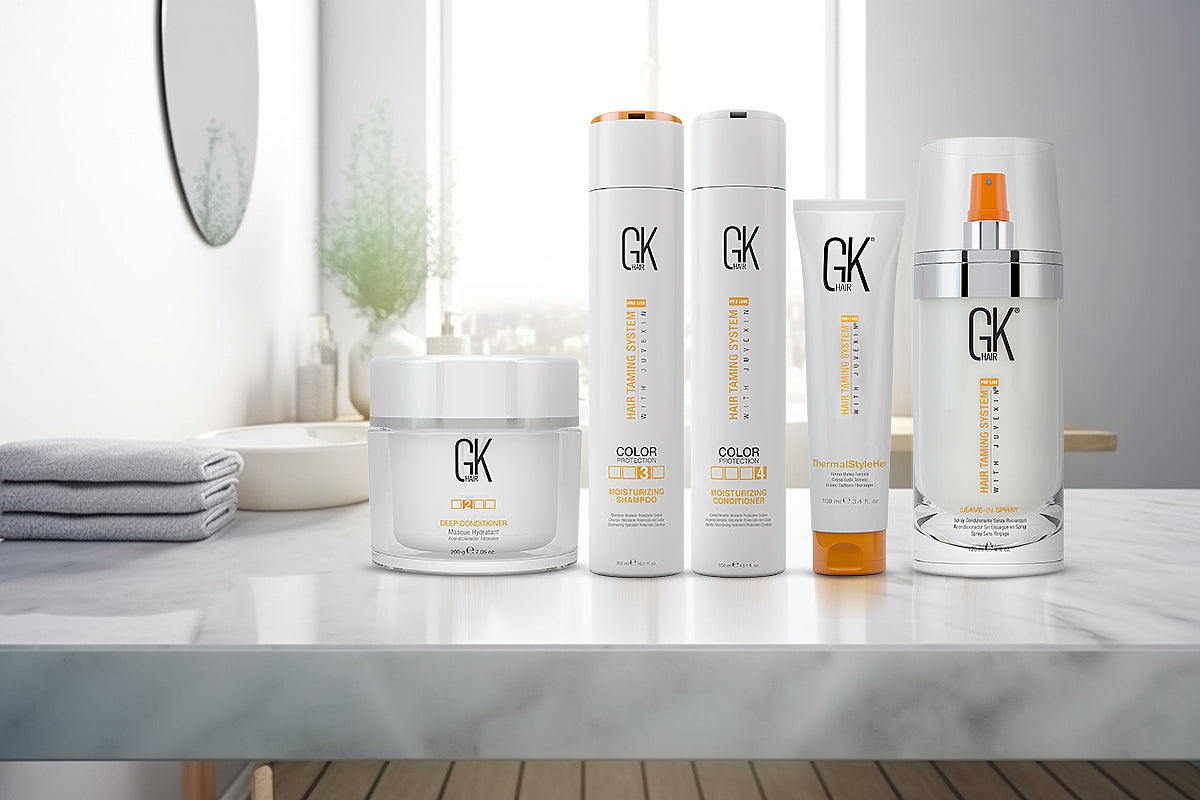 Image featuring GK Hair styling Products