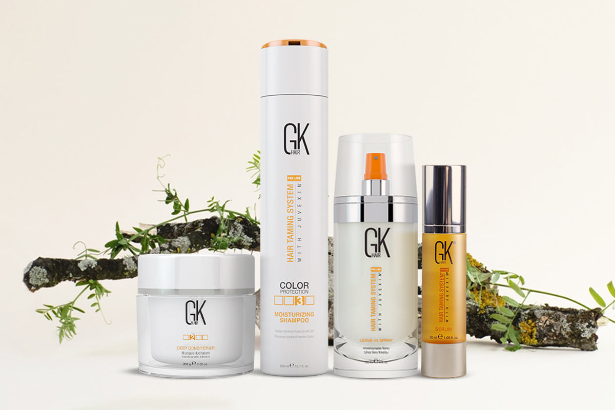 Image featuring GK hair products