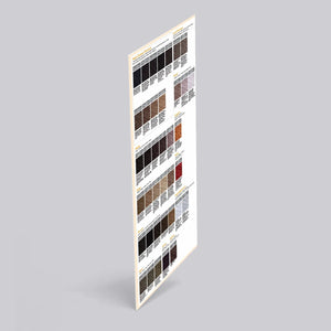 Cream Color BiFold Swatch Book Attachment - GK Hair USA