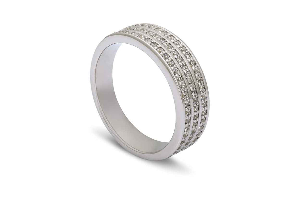 white gold ring