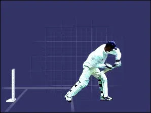The batsman opens up his body and starts the downswing before playing the in drive stroke