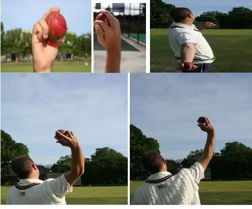 Off-Spin Bowling GRIP (and VARIATIONS)  Arm Ball, Back Spinner, Carrom Ball,  Top & Side Spinner 