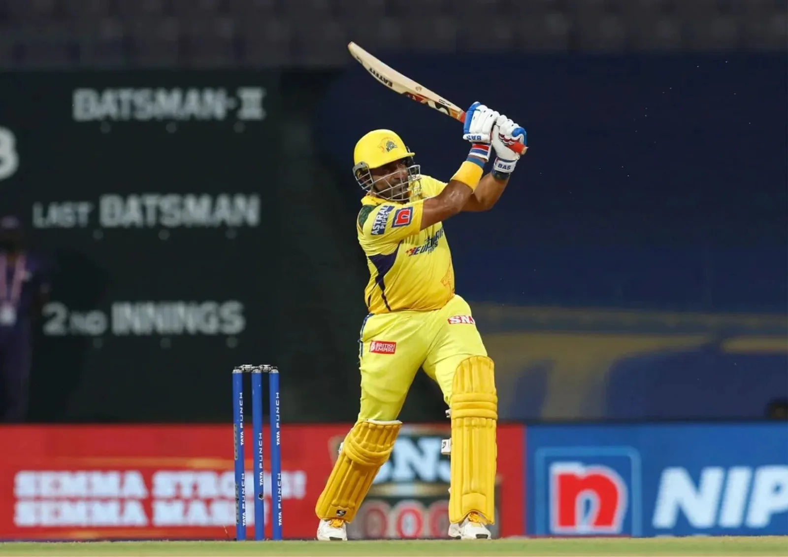 Robin Uthappa Batting for the Chennai Super Kings in the IPL