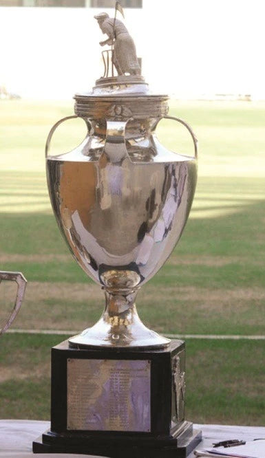 The Ranji Trophy, after which the tournament is named