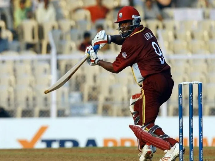 Brian Lara batting in an ODI game