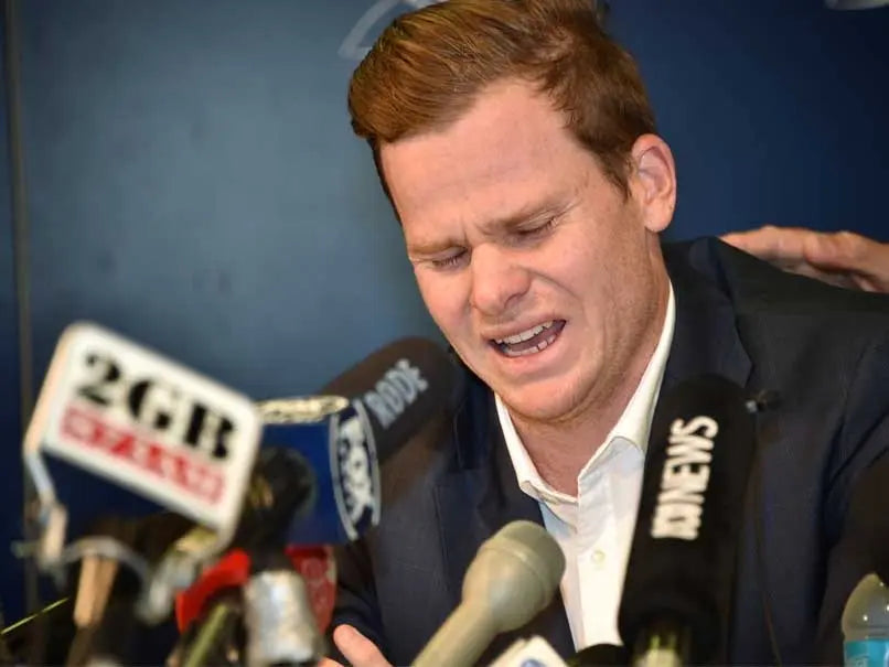 Steve Smith Crying in a press conference talking about the ball tampering incident