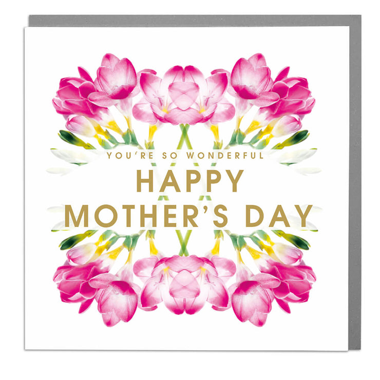 You Re So Wonderful Happy Mother S Day Card Lola Design Ltd