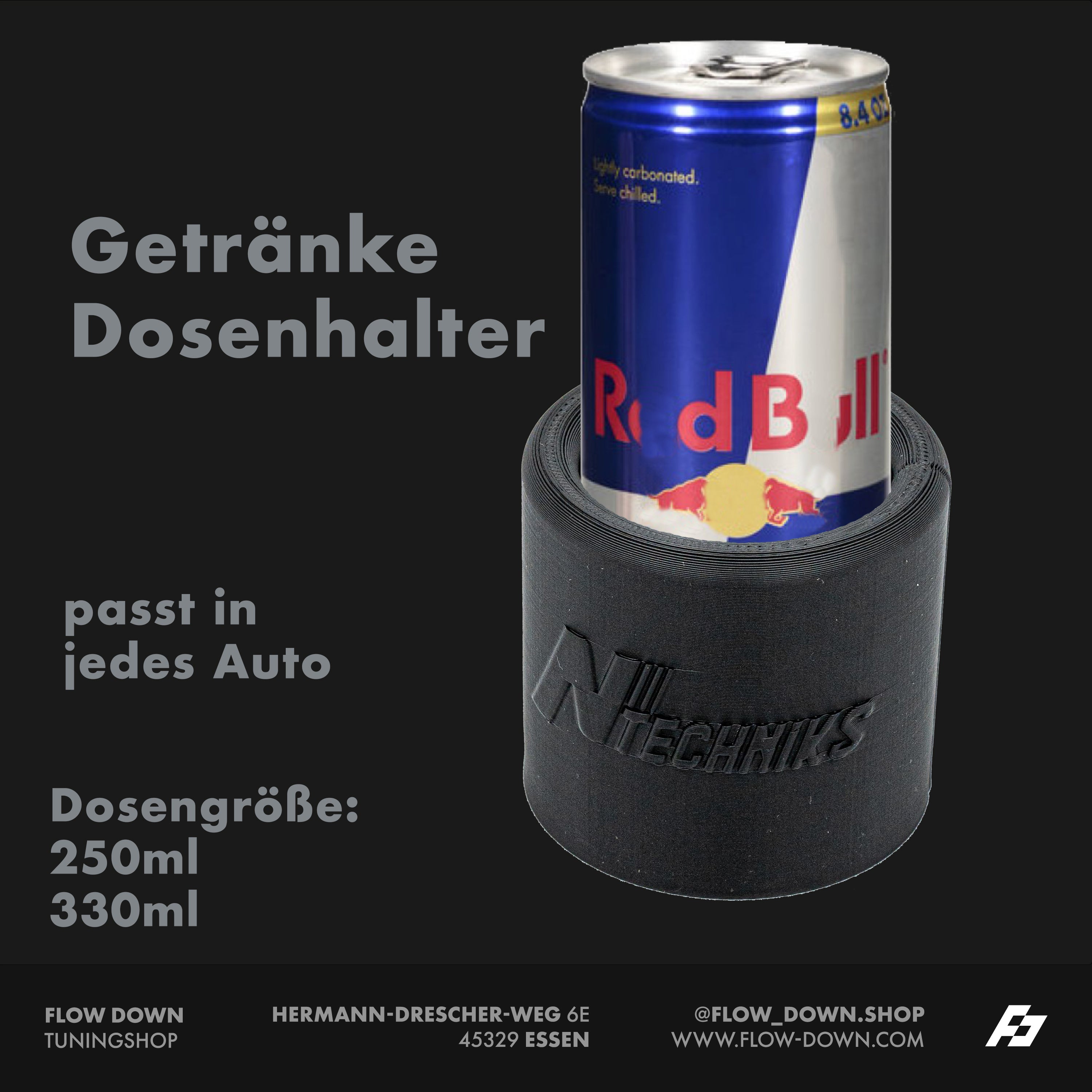 Cooles Zubehör für euren Dosenhalter - Energy-Drink in Design-Dosen: Style  your Drink: CarGo-Drink für Auto- und Bikefans - News - VAU-MAX - Das  kostenlose Performance-Magazin