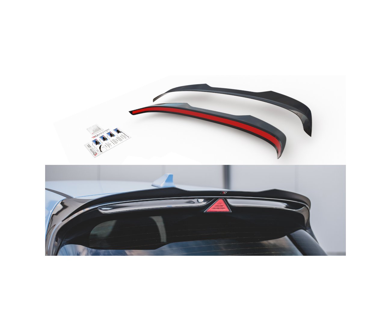Street Pro Heck Ansatz Flaps Diffusor für Hyundai I30 N Fastback Facel