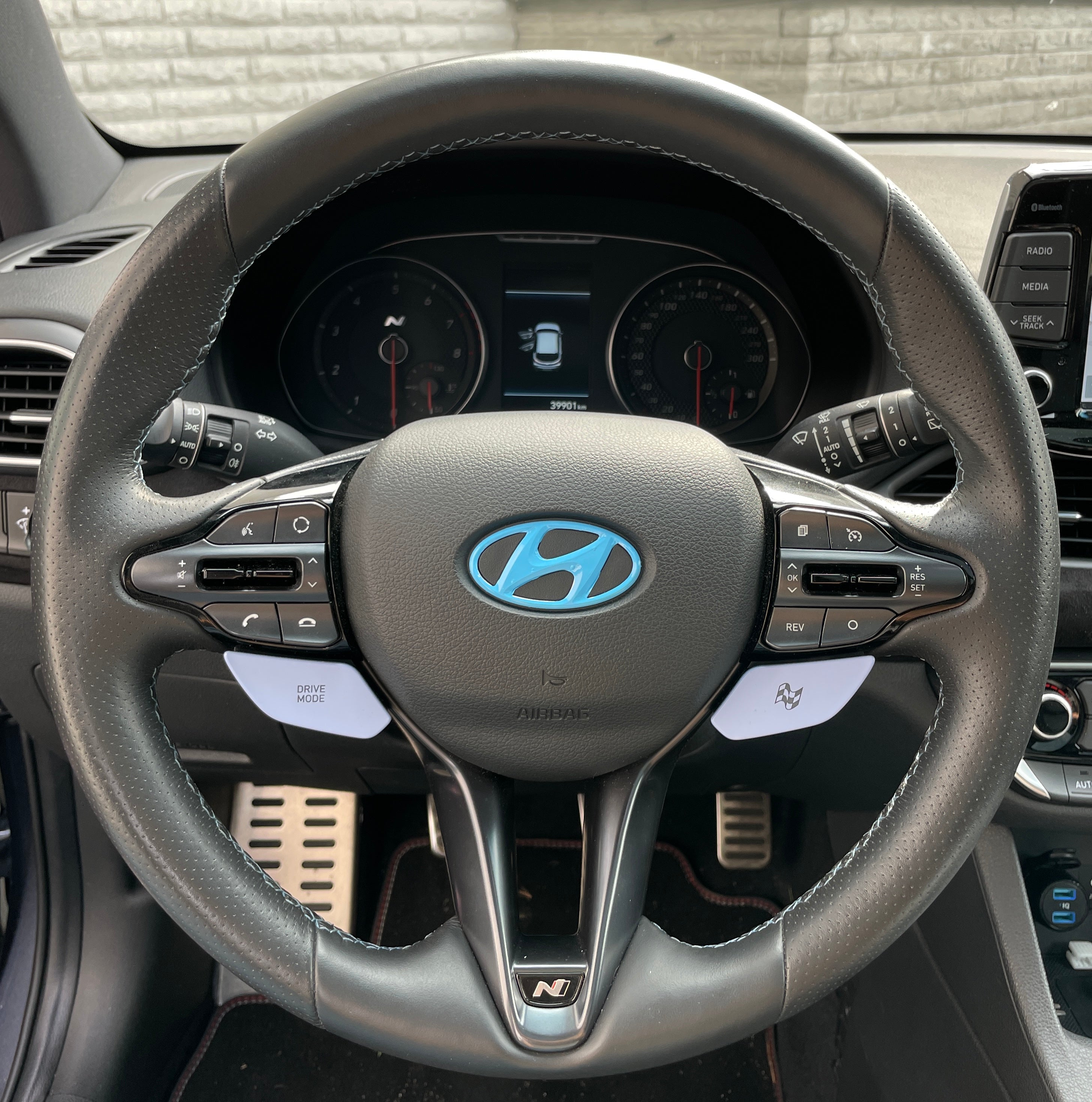 Rear spoiler for Hyundai Tucson