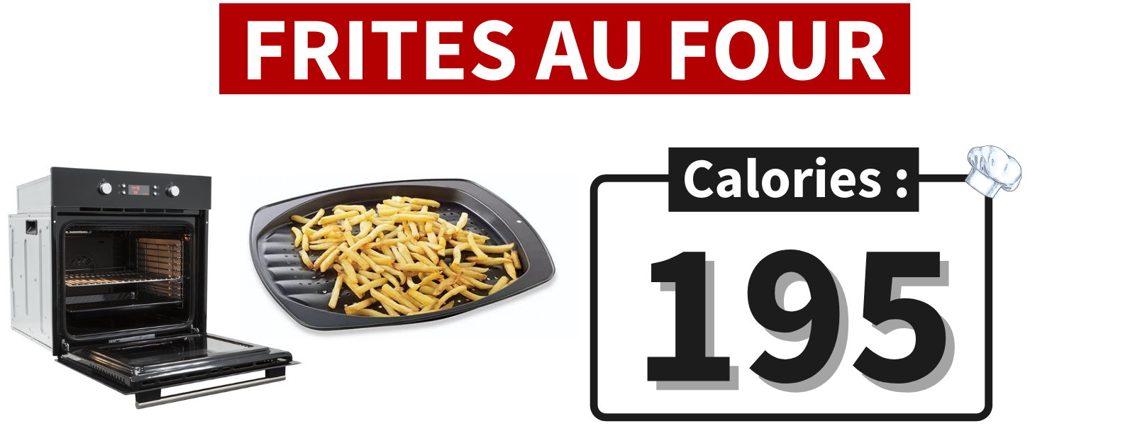 Calories des Frites au Four