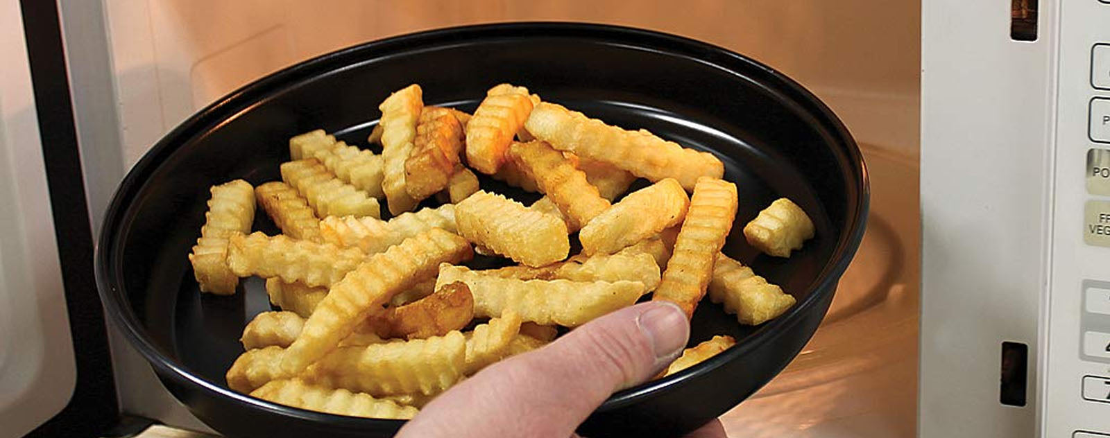 Réchauffer des Frites au Micro-Ondes