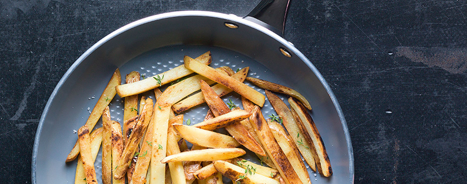 Réchauffer des Frites à la Poêle