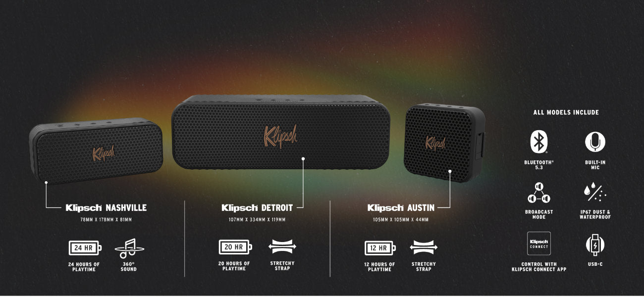 HiFiHut-Klipsch Music City Series Comparision Banner