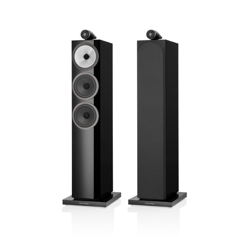 Enceintes bibliothèques Bowers & Wilkins 707 S3 Noir Laque Vendues par paire