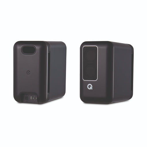 Q Acoustics M20 Bluetooth Speakers HD Wireless Speakers Music System Walnut  - Tweeter 0.9, Mid Bass/Driver 4.9, Freq. Response 55Hz–22kHz, Crossover