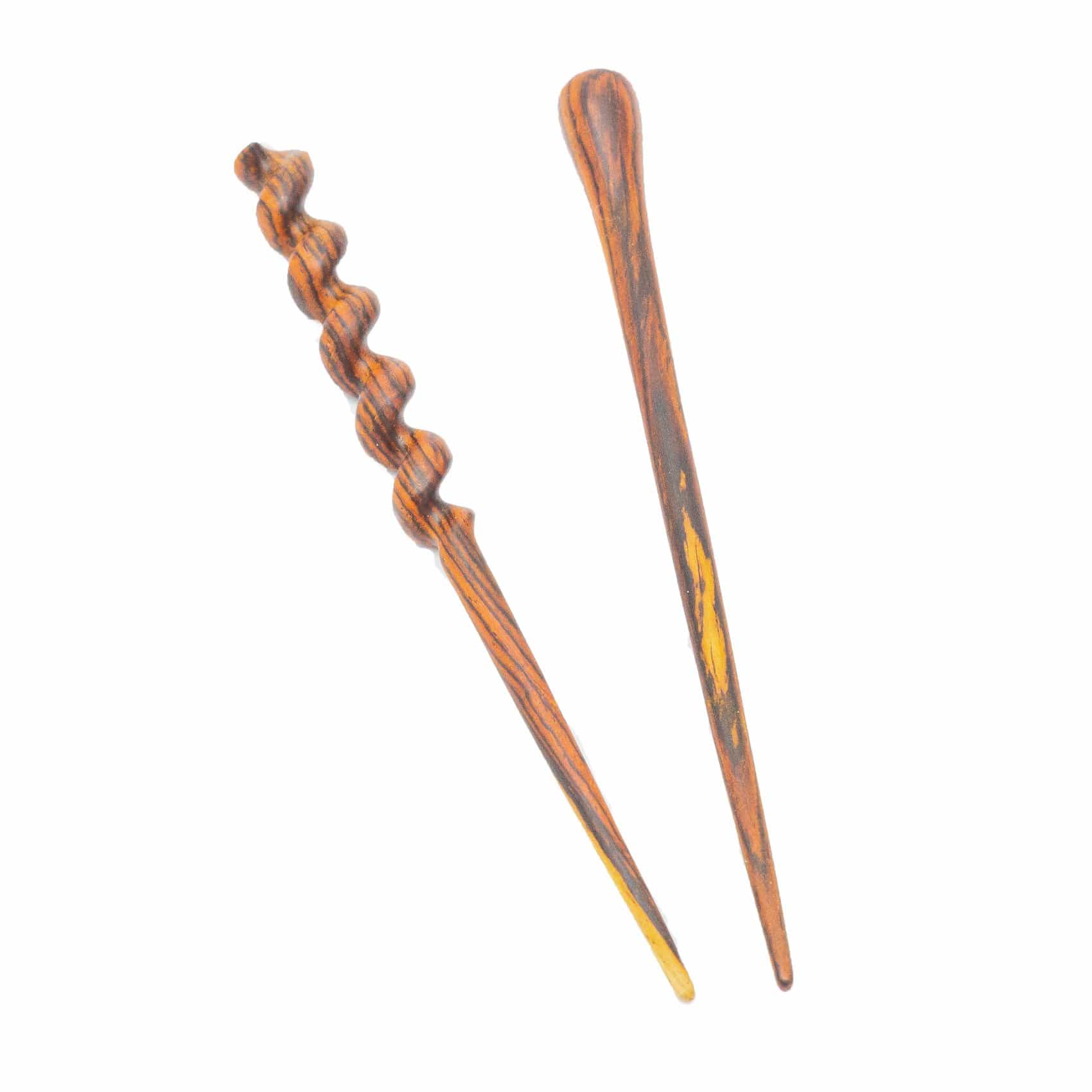 Twisted Wooden Hair Stick  Sevs Wood Crafts