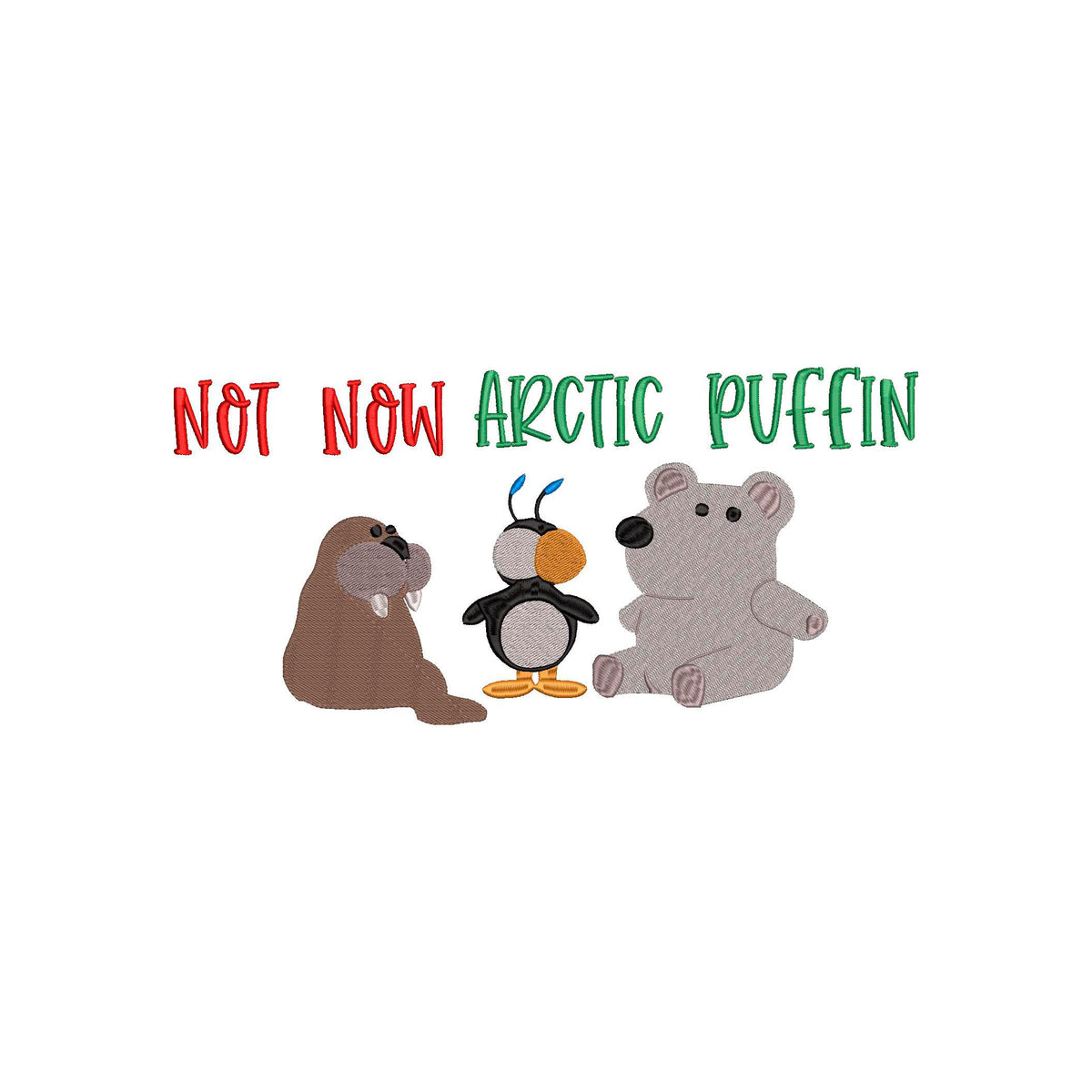 not now arctic puffin