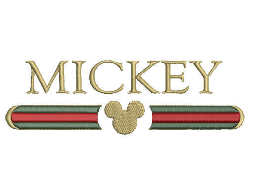 gucci mickey mouse logo