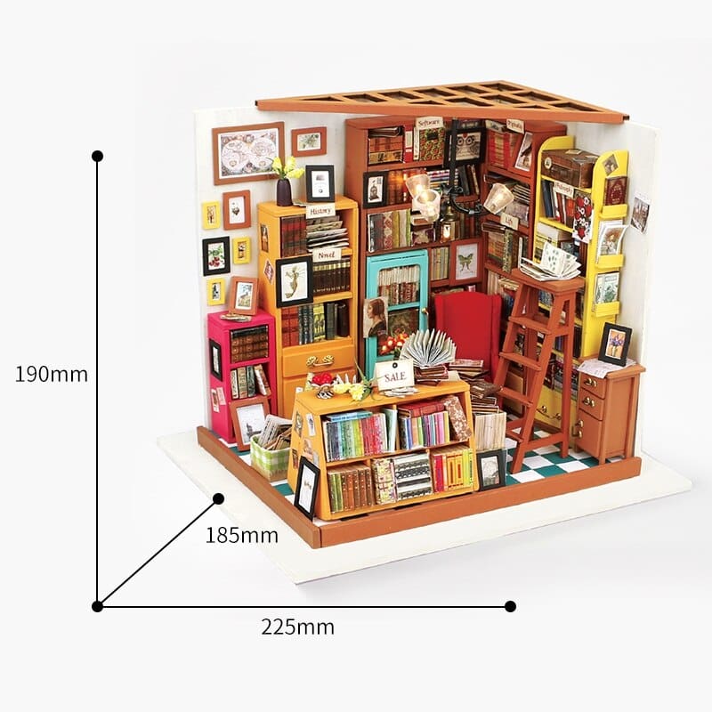 KingPuzzles 5 Kinds DIY Doll House with Furniture