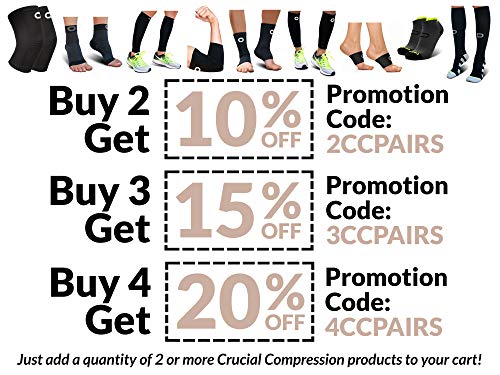 crucial compression plantar fasciitis socks