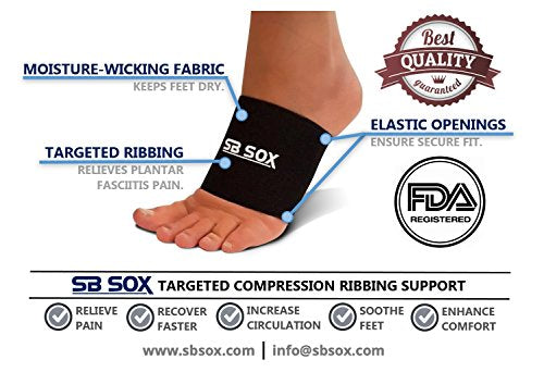 sb sox compression arch sleeves