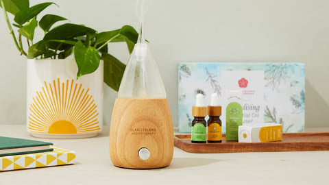 clarity blend aromatherapy waterless essential oil diffuser