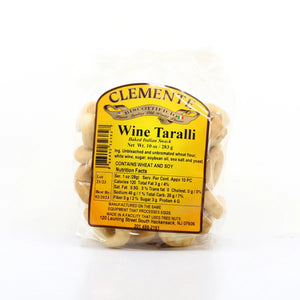 Clemente Wine Taralli - Oliva's Market Gourmet Gifts
