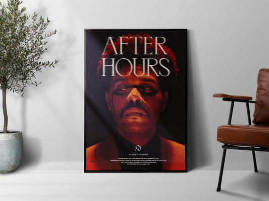 The Weeknd After Hours Poster