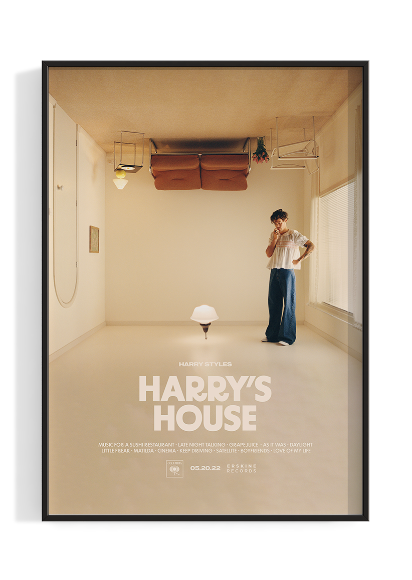 Harry Styles 'Harry's House' Poster The Indie